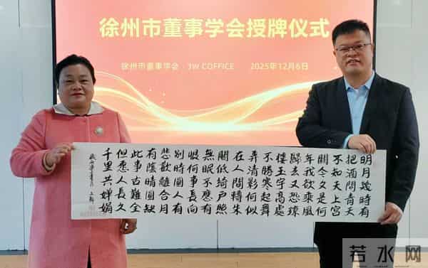 赋能助力徐州企业海外发展——董事学会跨境电商专业委员会成立