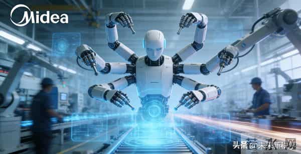突破人形极限，美的六臂机器人年底进厂打螺丝，人类将无螺丝可打