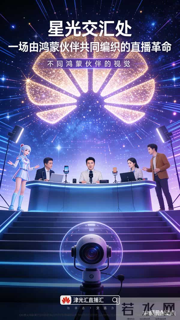 星光交汇处：一场由鸿蒙伙伴共同编织的直播革命