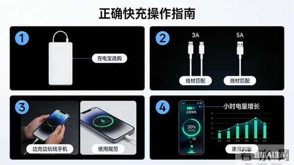 为什么用某些充电宝,手机能触发快充,但电量却涨得很慢?