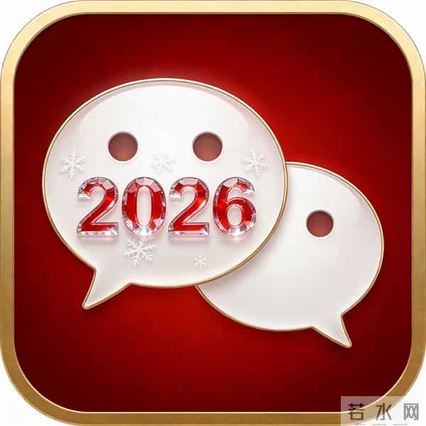 终于发现微信图标能换了!我做了组2026新年限定版,高级感满满