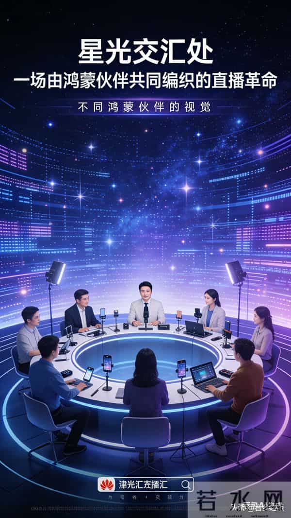 星光交汇处：一场由鸿蒙伙伴共同编织的直播革命