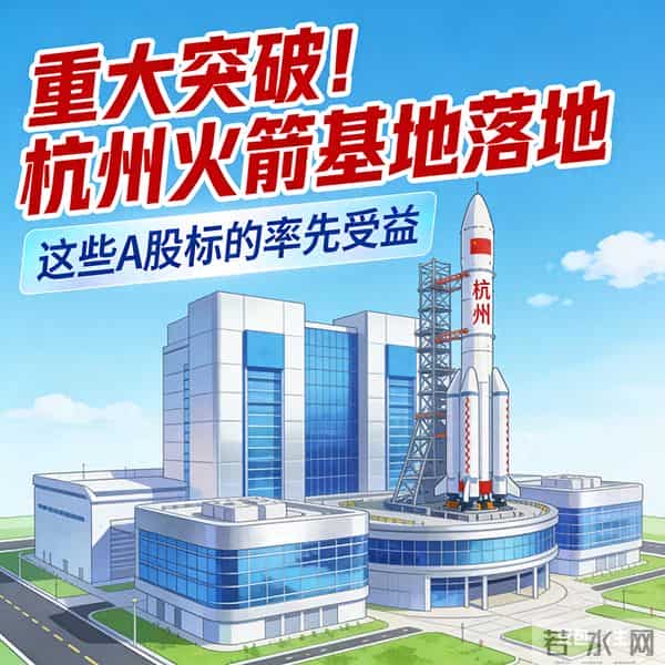 重大突破!杭州火箭基地落地,这些A股标的率先受益