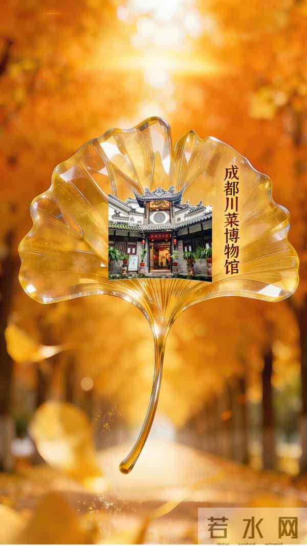 当AI遇上鎏金银杏:郫都地标被“凝”成限定书签!(文末有福利)