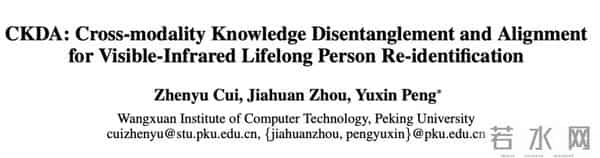 AAAI 2026｜新突破：北大彭宇新团队提出可见光-红外终身行人重识别方法CKDA