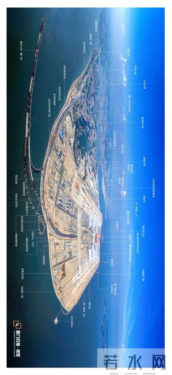 厦门翔安国际机场全景来了!通航时间就在……