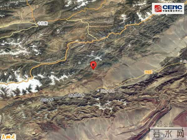 新疆克孜勒苏州阿合奇县发生6.0级地震