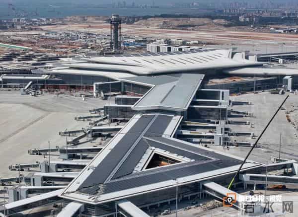 厦门翔安国际机场全景来了!通航时间就在……
