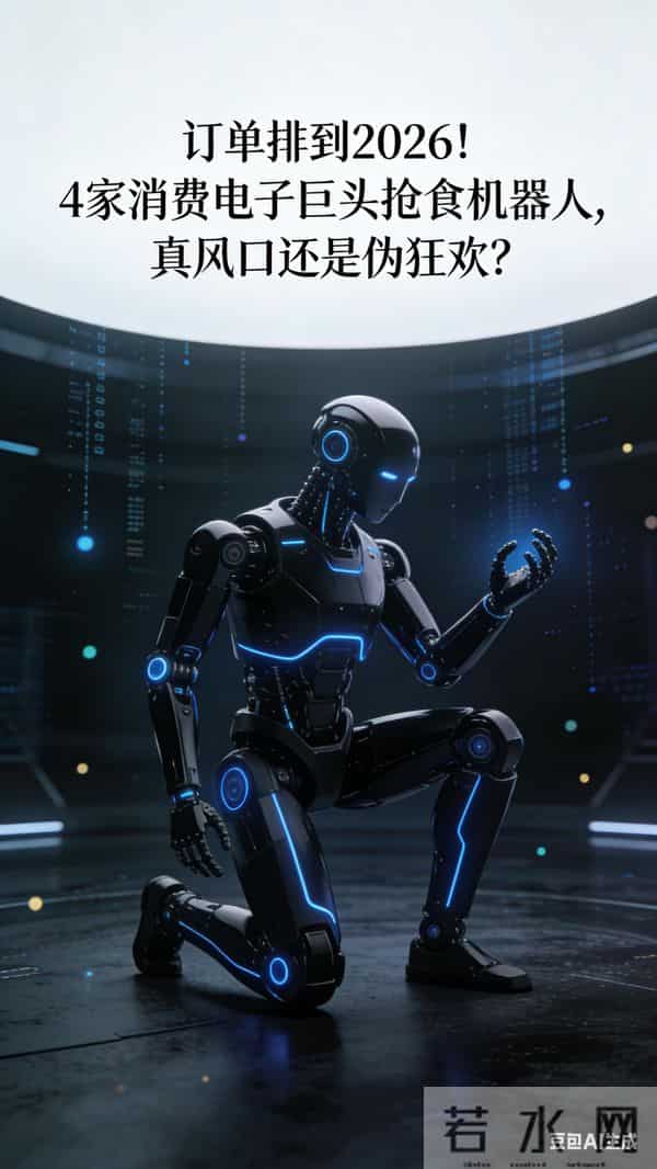 订单排到2026!4家消费电子巨头抢食机器人,真风口还是伪狂欢?