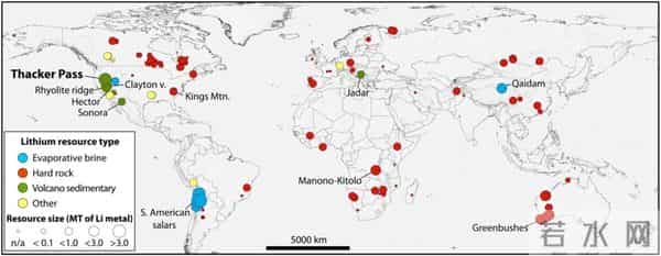 据称美国一座超级火山下发现世界最大锂矿床,价值1.5万亿美元