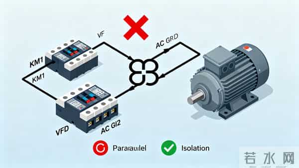 烧掉2万块的教训：变频器前面那个接触器，90%的人可能都接错了！