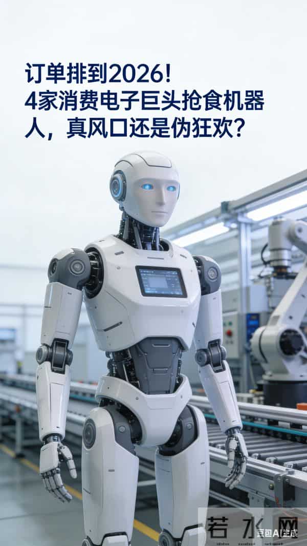 订单排到2026！4家消费电子巨头抢食机器人，真风口还是伪狂欢？