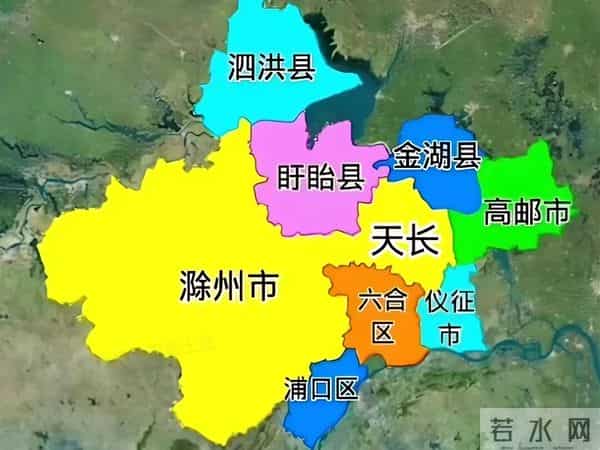 安徽竟然有一个地方出门就是江苏却不属于江苏？为什么不划给江苏呢？