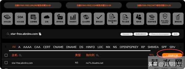 教你免费申请一个永久域名！ClouDNS 平台保姆级教程