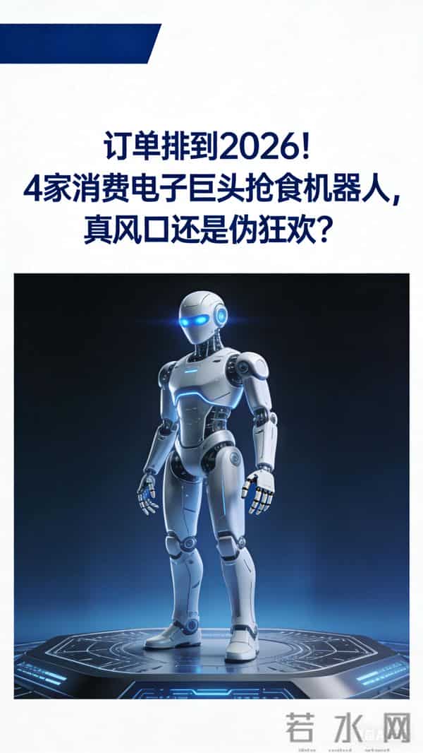 订单排到2026！4家消费电子巨头抢食机器人，真风口还是伪狂欢？