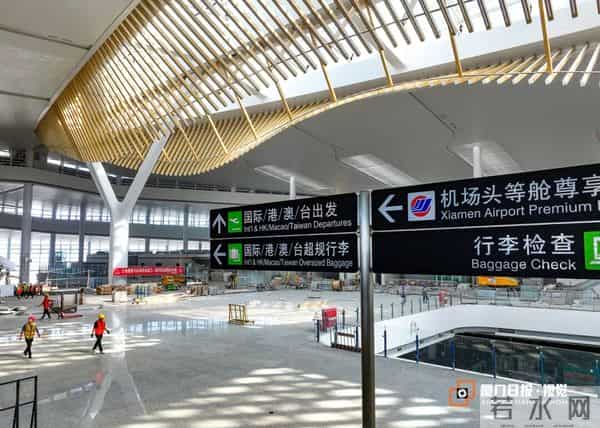 厦门翔安国际机场全景来了!通航时间就在……