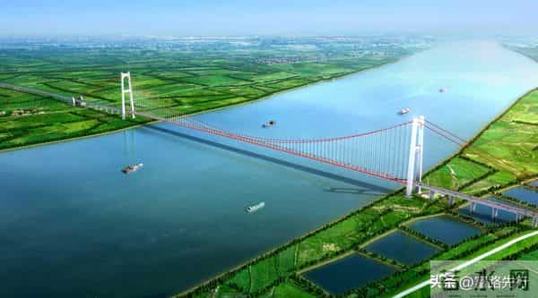 汉南长江大桥正在全力建设之中，预计2027年建成通车！