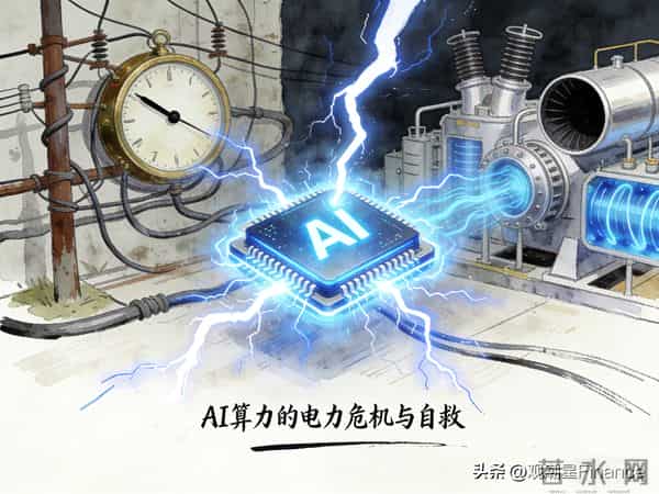 AI的尽头是电力！缺电倒逼自发电革命，储能+燃机供应链要起飞