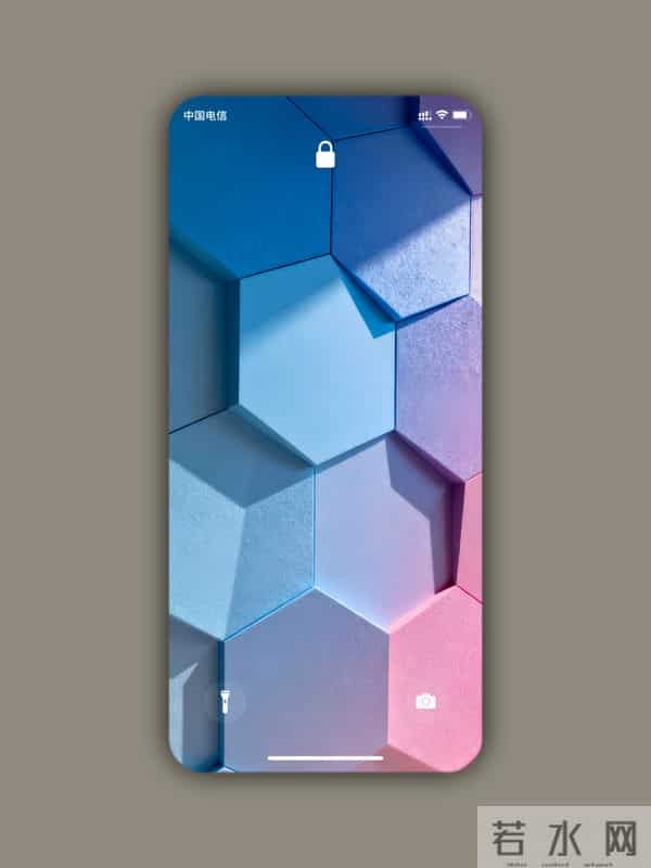 5块壁纸：立体 几何 多彩 渐变