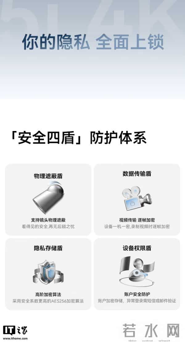 到手价231.11元,鸿蒙智选海雀智能摄像头5i 4K版开启预售