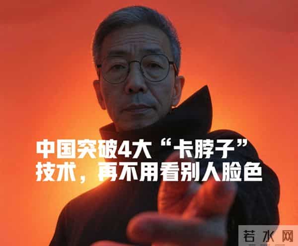 太解气了!中国突破4大“卡脖子”技术再也不用看别人脸色!