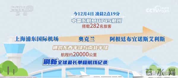 中国东方航空超级航线，全球最长单程记录！飞越半个地球！