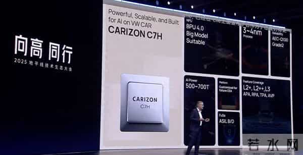 大众自研芯片更多细节公布：最高支持L4级自动驾驶