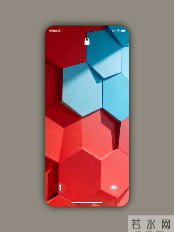 5块壁纸：立体 几何 多彩 渐变