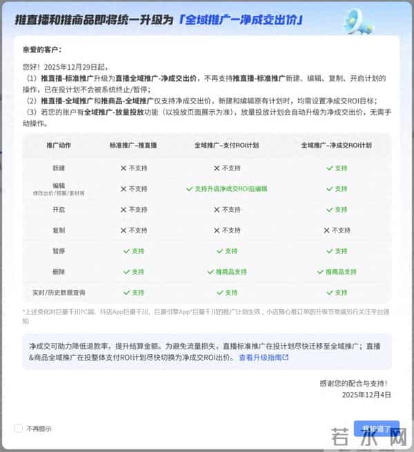 标准推广退出历史舞台,全切“净成交出价”