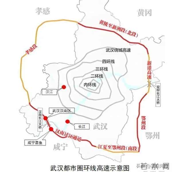 汉南长江大桥正在全力建设之中，预计2027年建成通车！