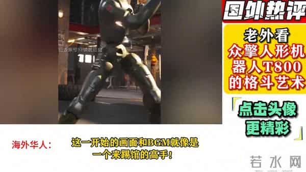 老外惊叹众擎人形机器人T800格斗技艺，网友直呼踢馆高手！