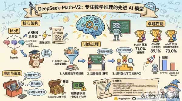 DeepSeek干了件大事，搞了个开源数学推理模型，甩开谷歌、OpenAI