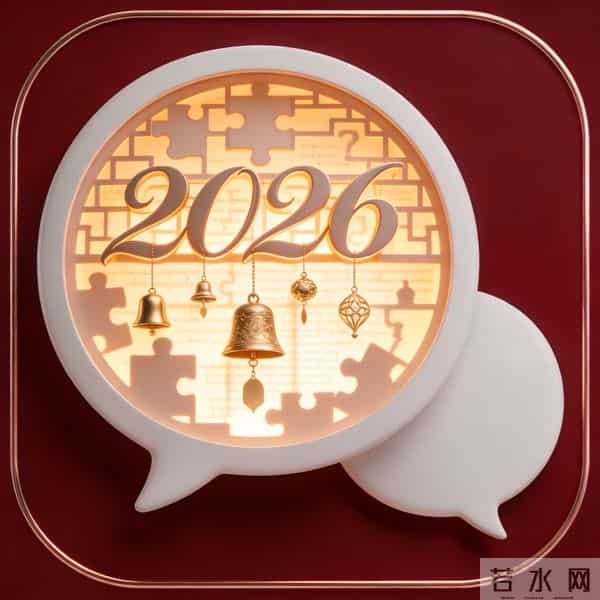 为你的2026,准备了6个可以“随身携带”的微信祝愿图标