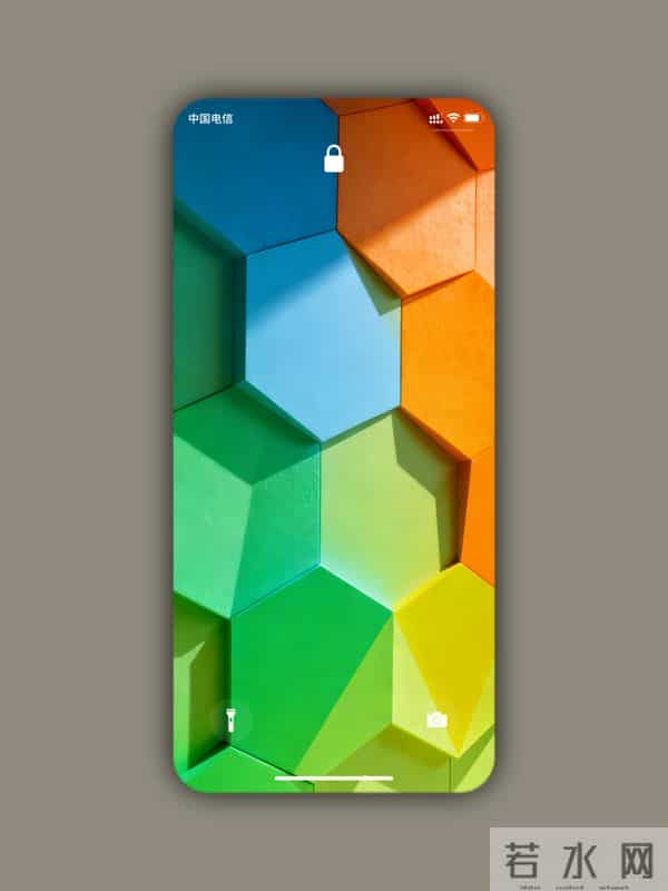 5块壁纸：立体 几何 多彩 渐变