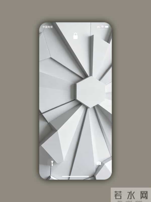 5块壁纸：立体 几何 多彩 渐变