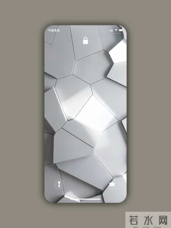 5块壁纸：立体 几何 多彩 渐变