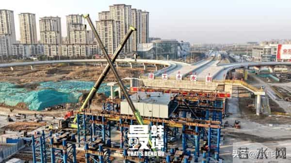 蚌埠延安路大桥最新进展！