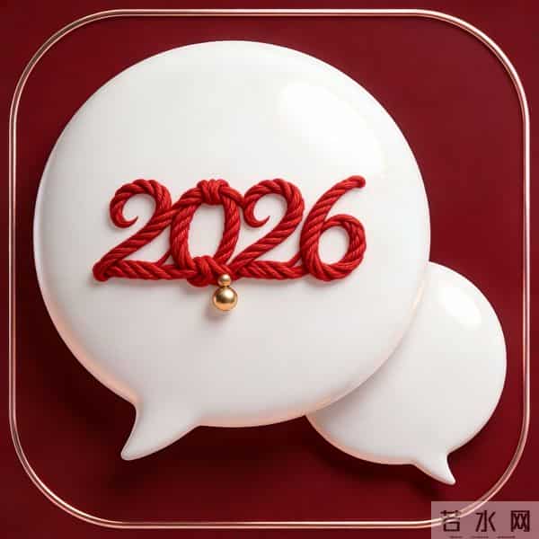 为你的2026,准备了6个可以“随身携带”的微信祝愿图标