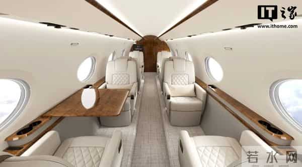 湾流G300超中型公务机首飞：平均速度0.75马赫，能坐10人