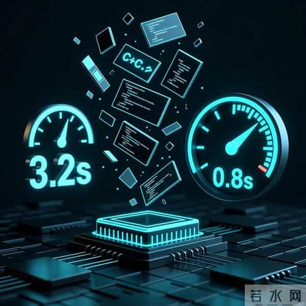 7 天重构一个 C++ 模块：三处改动让编译时长从 3.2s 降到 0.8s