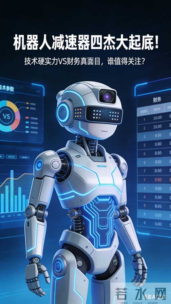 机器人减速器四杰大起底！技术硬实力VS财务真面目，谁值得关注？