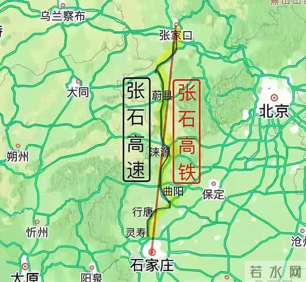 太行山里凿隧道，张石高铁值不值？晋蒙南下非得走石家庄