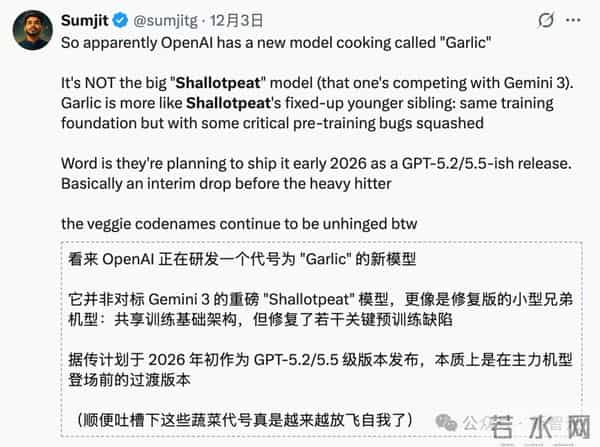 GPT-5.2提前泄露？今夜，OpenAI要拿Gemini 3祭天！