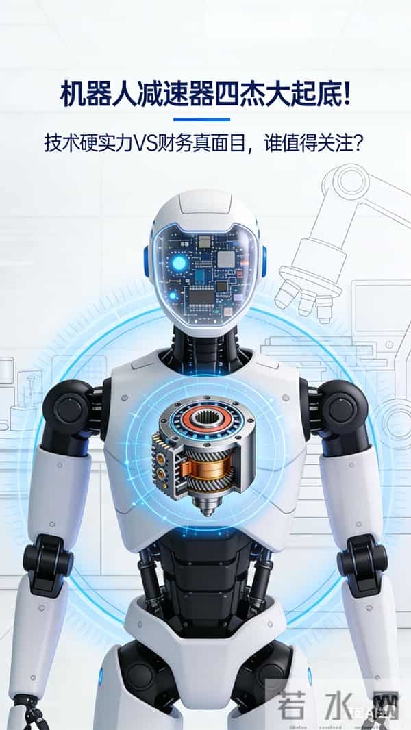 机器人减速器四杰大起底！技术硬实力VS财务真面目，谁值得关注？