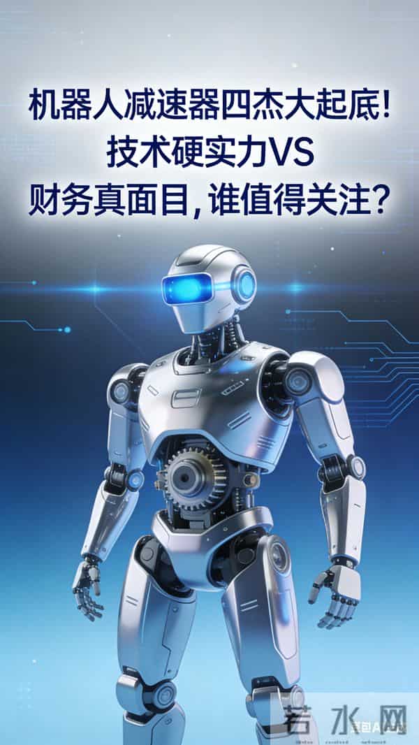 机器人减速器四杰大起底！技术硬实力VS财务真面目，谁值得关注？