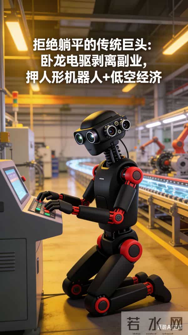 拒绝躺平的传统巨头:卧龙电驱剥离副业,押人形机器人+低空经济