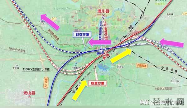 南信合高铁,通过阜黄高铁“南下北上”