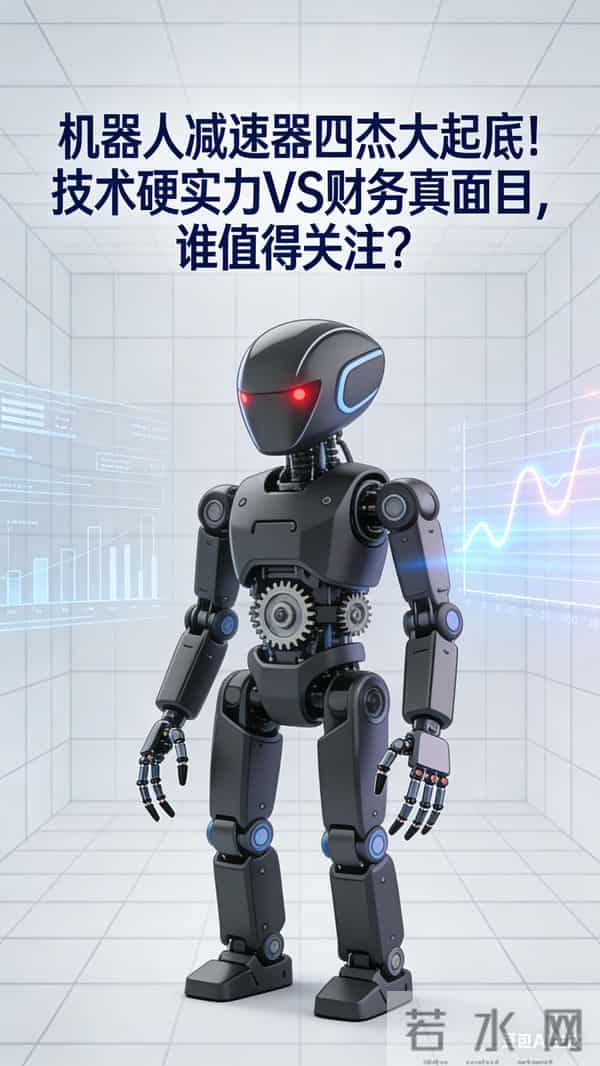 机器人减速器四杰大起底！技术硬实力VS财务真面目，谁值得关注？