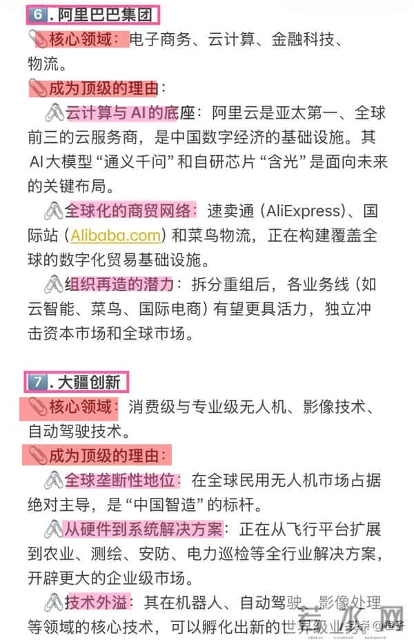 DeepSeek深度剖析:中国未来最有可能成为世界顶级的10家企业!