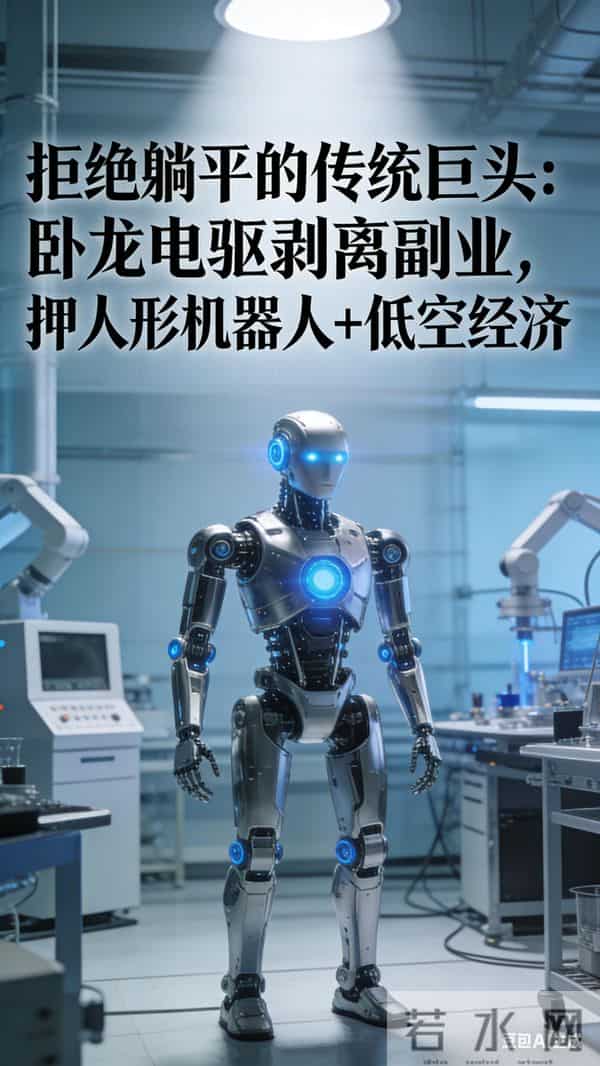 拒绝躺平的传统巨头：卧龙电驱剥离副业，押人形机器人+低空经济